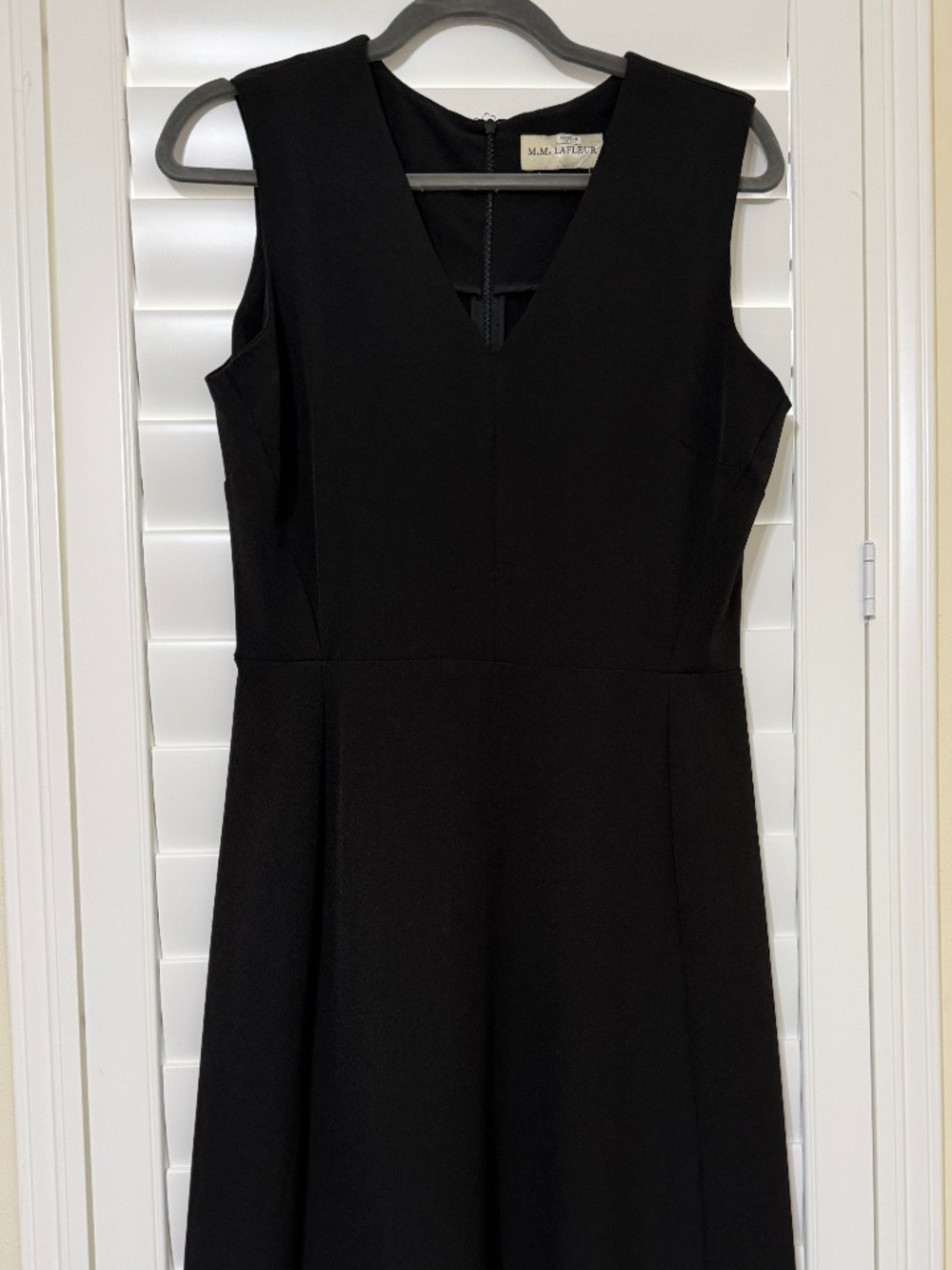 MM Lafleur Toi dress black size 10. Sleeveless.